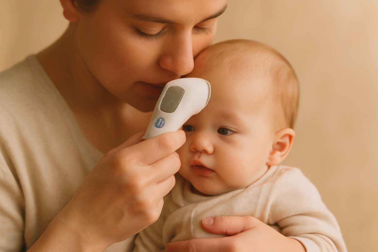 can infrared thermometers be used on babies