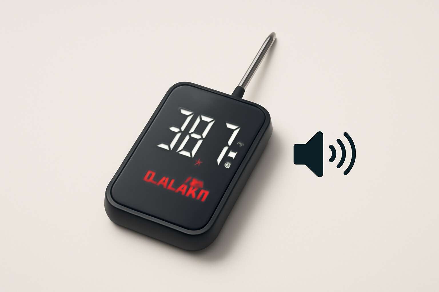 thermometer with alarm