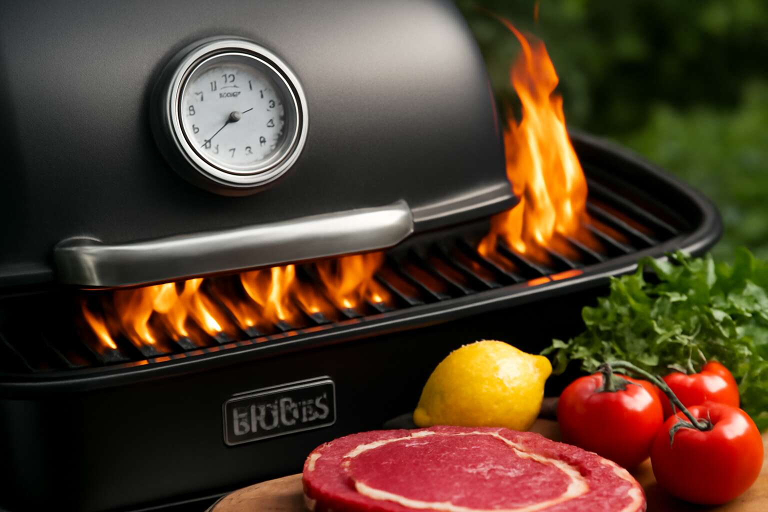 weber with thermometer
