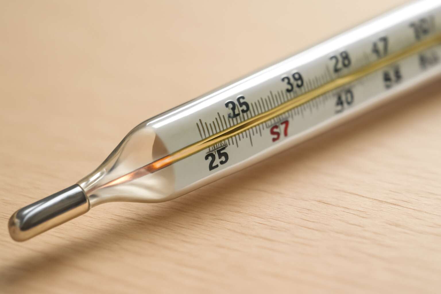 thermometer in english