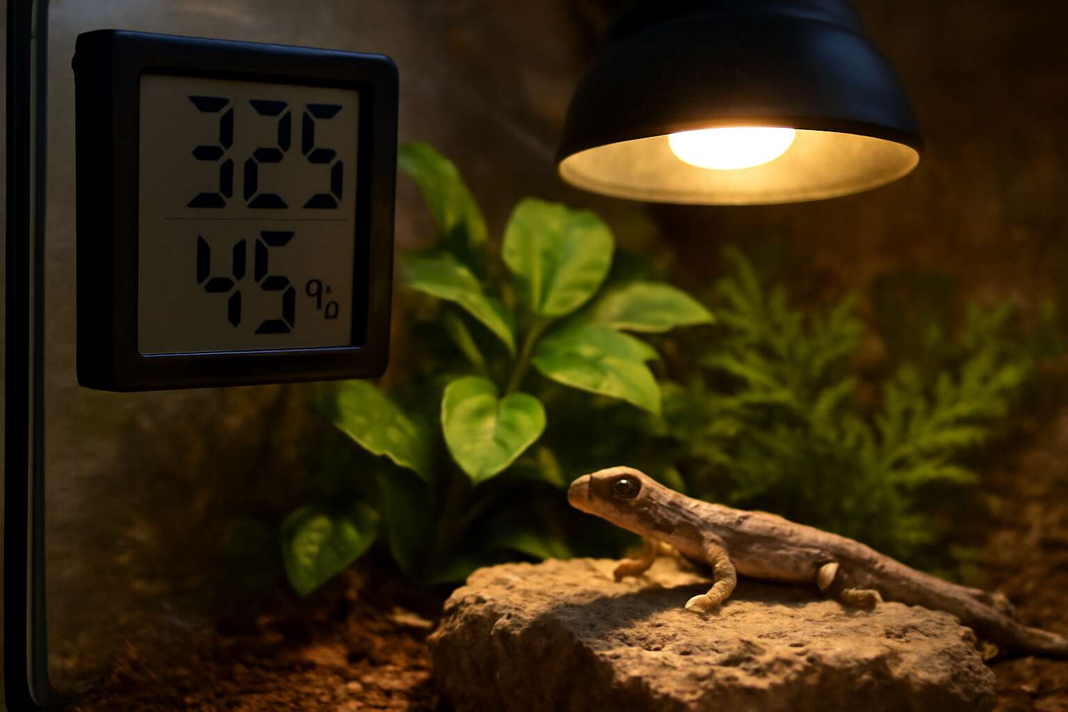 thermometer and hygrometer for reptiles