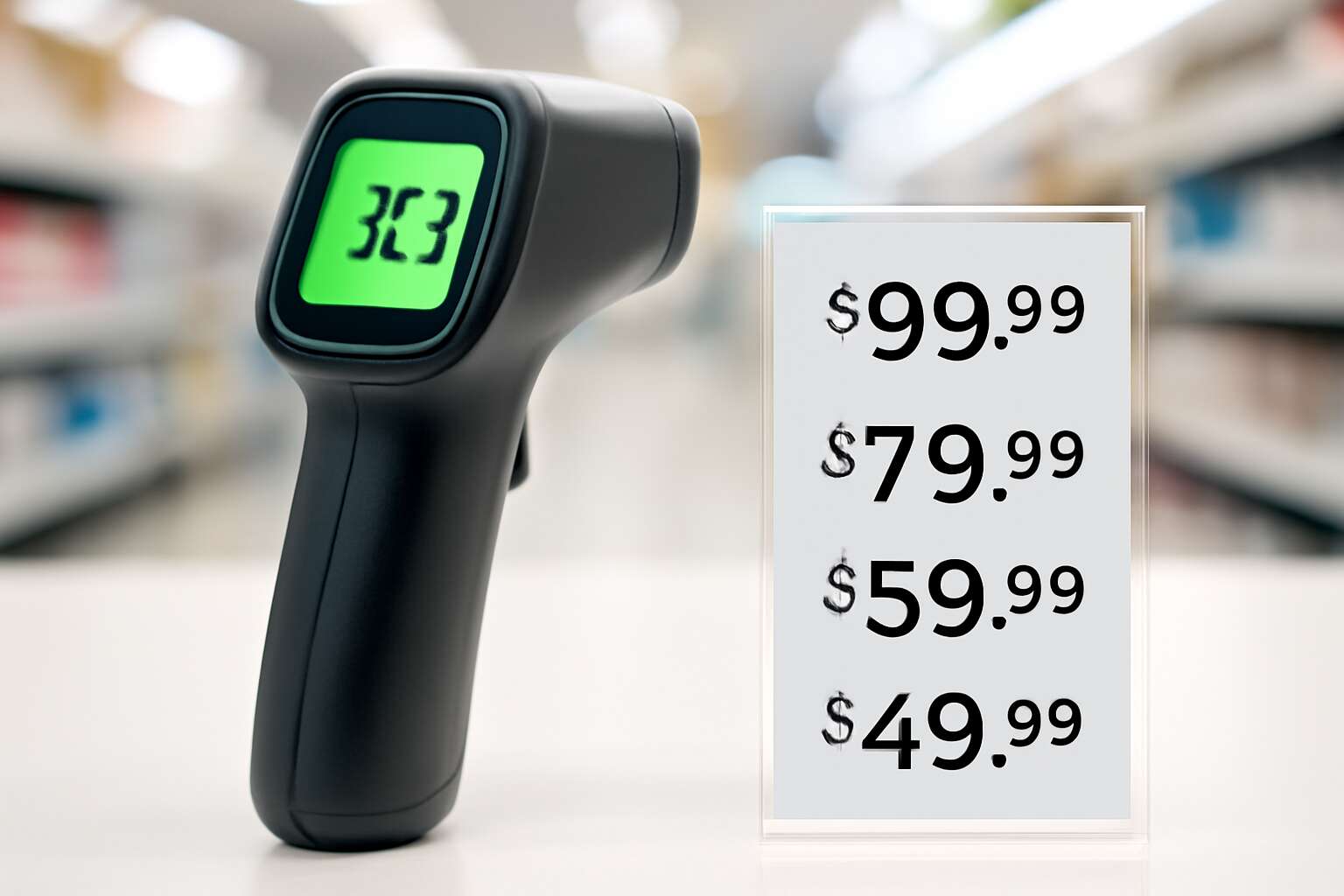 thermometer gun price