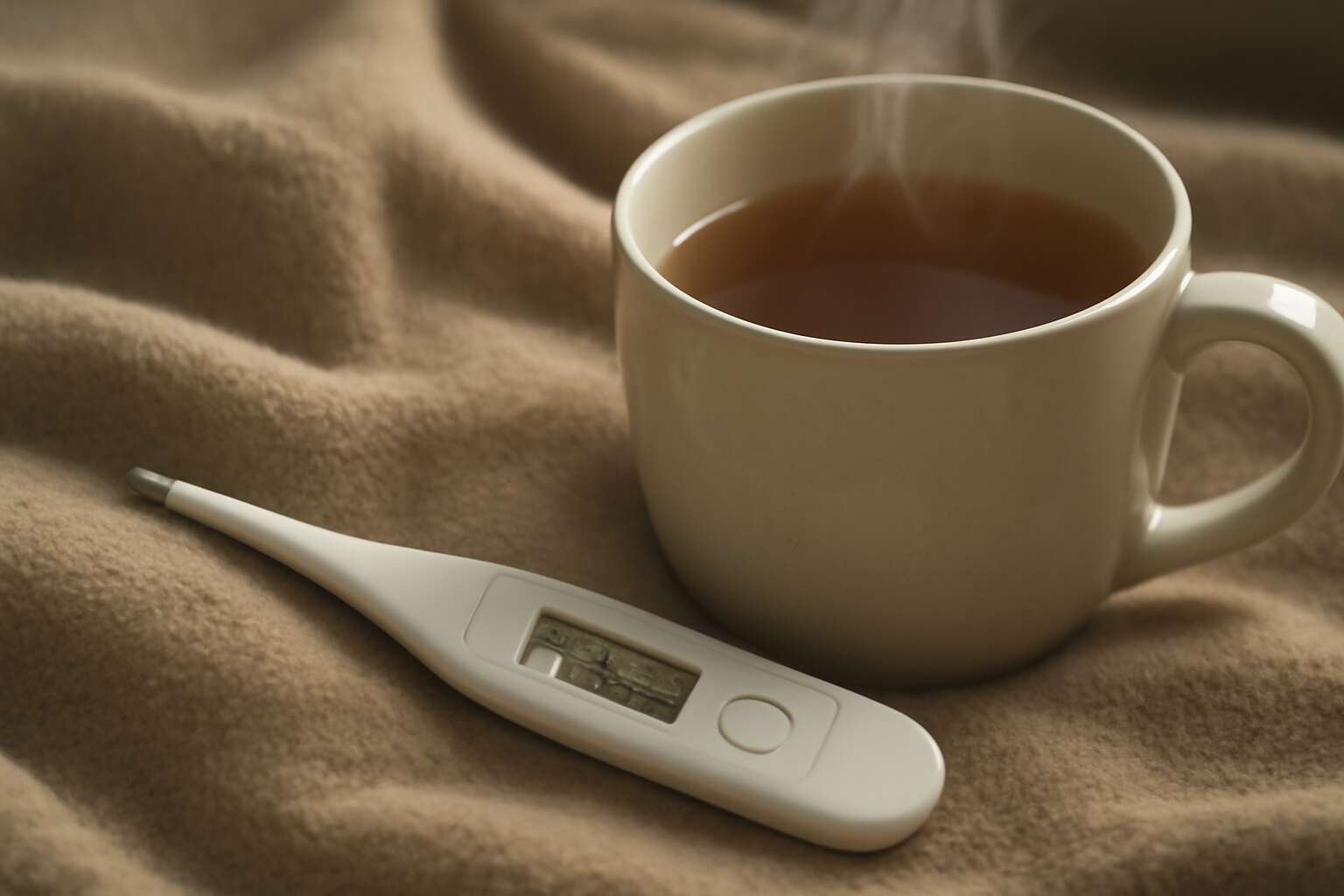 thermometer when sick