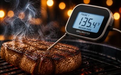 Master perfect grilling with a digital grill thermometer for precise temperatures every time.