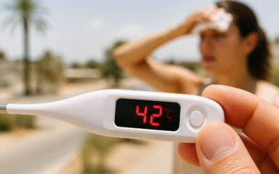 Thermometer 42 degrees celsius signals a medical emergency.