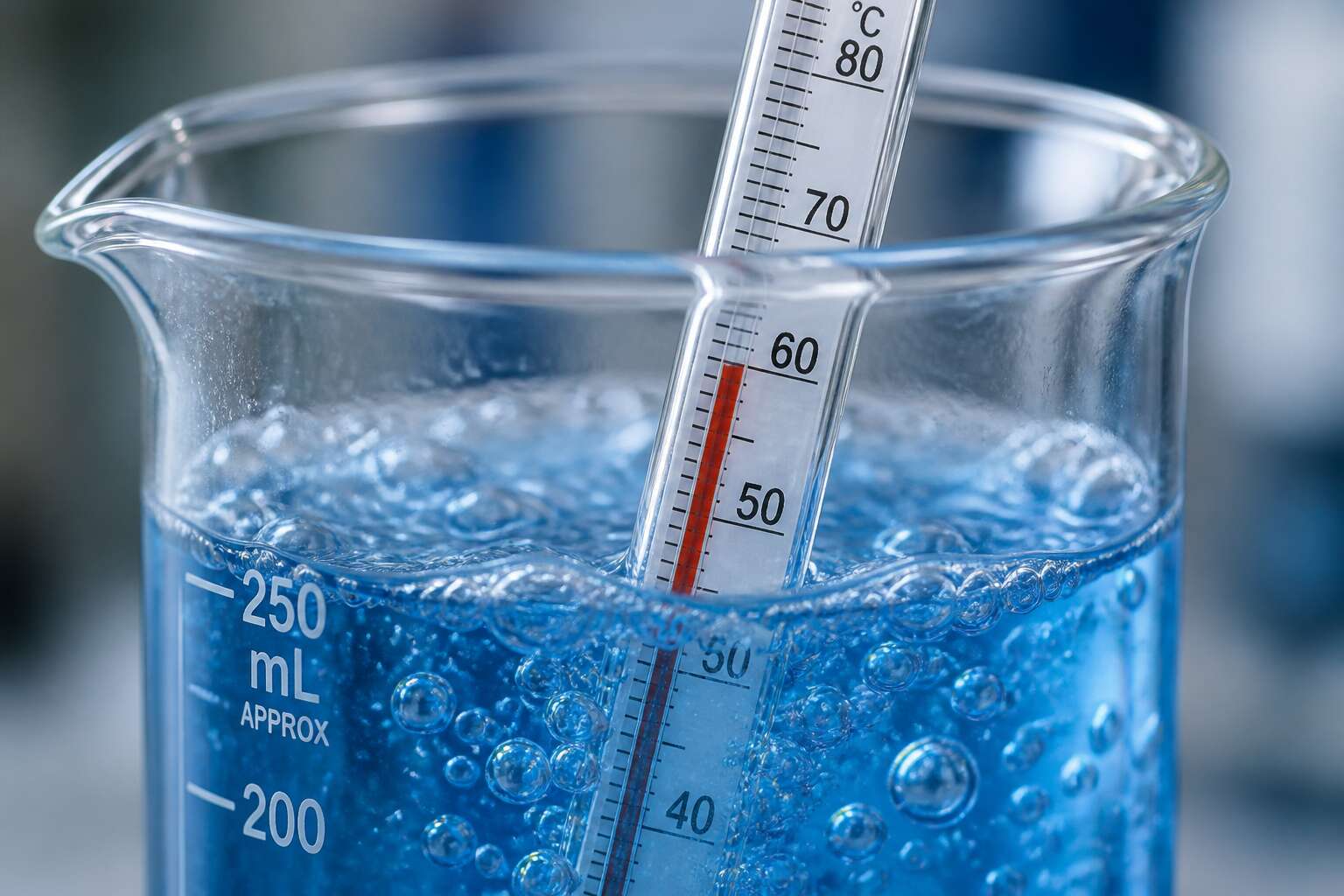 how laboratory thermometer works
