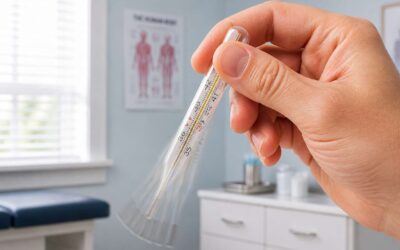Why thermometer shaken after use for accurate readings.